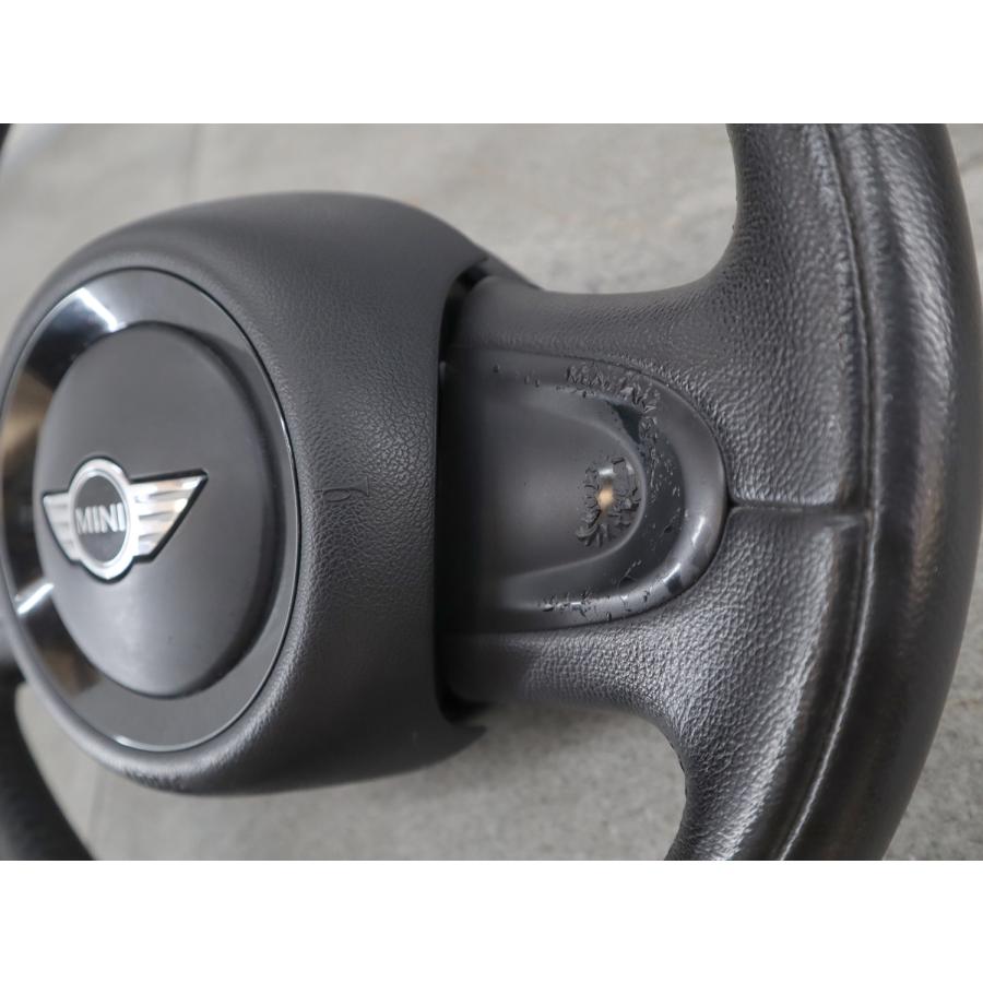 即決】 R56 BMW ミニクーパー CBA-SU16 ステアリングホイール ブラック