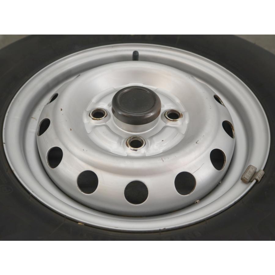 三菱ミニキャブトラック純正ホイール 三菱ミニキャブトラック（U62T 1999年式） ホイール交換 - シングル