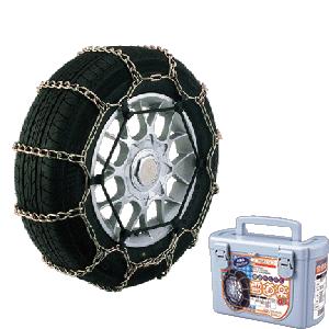 185/60R14/タイヤ2本分/当店最安値タイヤチェーン/コンパクト収納/2色メッキで取付容易/バンドフック樹脂製で傷付防止/FEC雪道α1 YA105