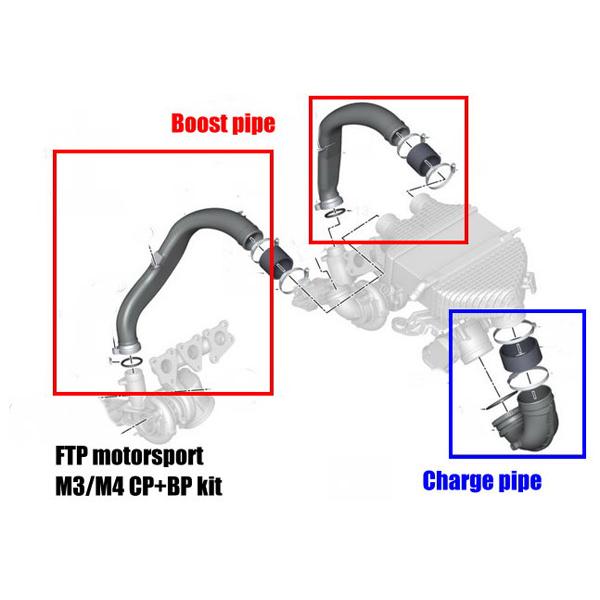 BMW M2コンペティション(F87用)チャージパイプ&ブーストパイプ BMW M2コンペティション(F87用)チャージパイプ&ブーストパイプ