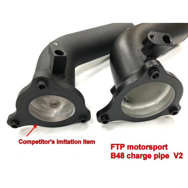 BMW 120i(F20用)チャージパイプキット/ブラック/FTPmotorsport