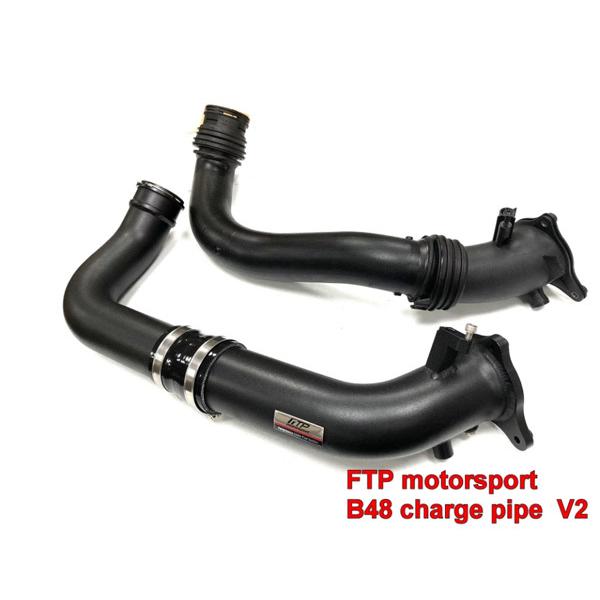 【美品】GRスープラ用　FTPインテークパイプ TOYOTAスープラ(DB用)チャージパイプキット/ブラック
