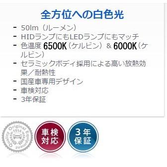 6000K/T10LEDポジション球2個/アテンザスポーツワゴン/マツダ/GY系/H14.3-H19.12/セラミックボディ採用/PHILIPS｜carus-ap｜03