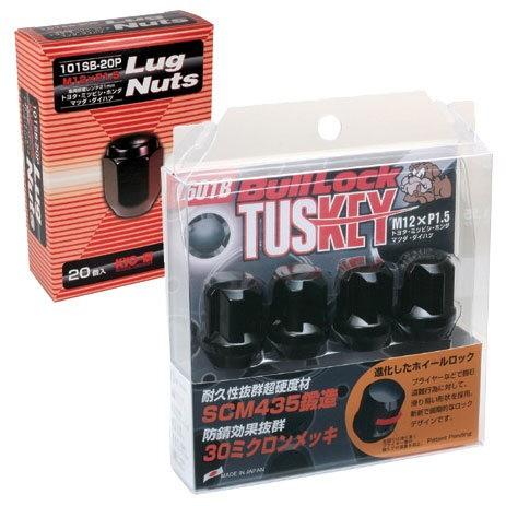 KYO-EI 日本製 ブルロックタスキー＋ナットSET/100系ハイエース(6穴車