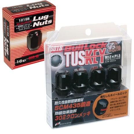 KYO-EI 日本製 ブルロックタスキー＋ナットSET/タフト/ダイハツ/M12X1