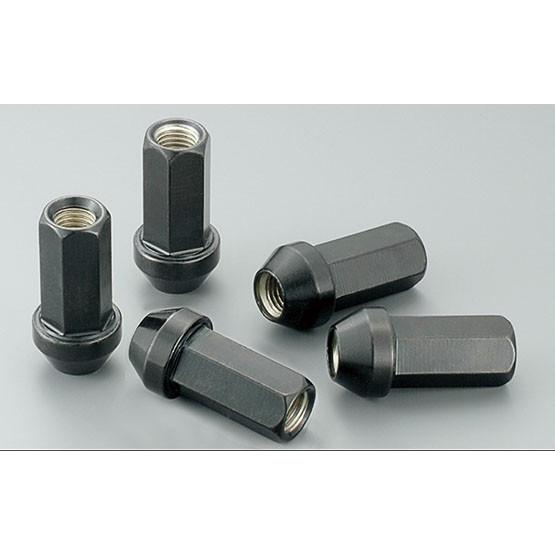 【レーシングナット】クロムモリブラン冷間鍛造レーシングナット&ロックセット WORK ビレットナット(クロムモリブデン鋼) ロングタイプ20個set