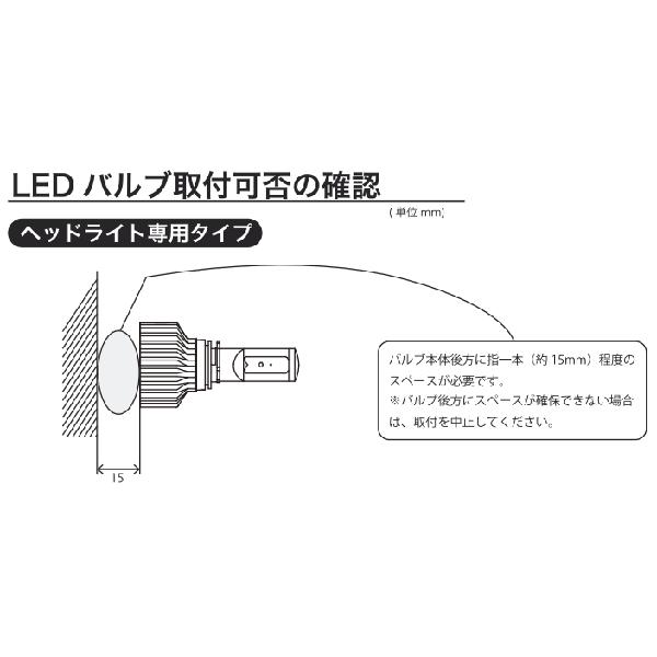 ソリオ/MA15S/スズキ/H23.1〜H24.5/H4※Hi・Lo切替タイプ/ハロゲンからLEDに交換KIT/車検対応/ZRAY LEDバルブ6500K【新品番RH10】｜carus-ap｜03