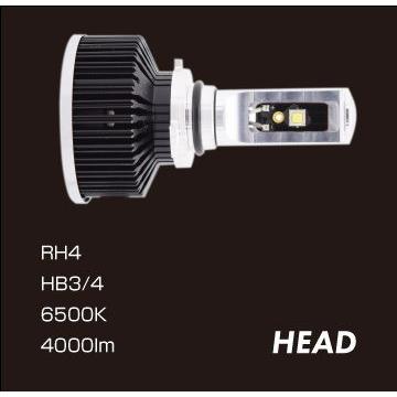 ガイア/ACM,CXM,SMX10G系/トヨタ/H10.5〜H16.9/HB4タイプ※ロービーム用/ハロゲンからLEDに交換KIT/車検対応/ZRAY LED6500K_3