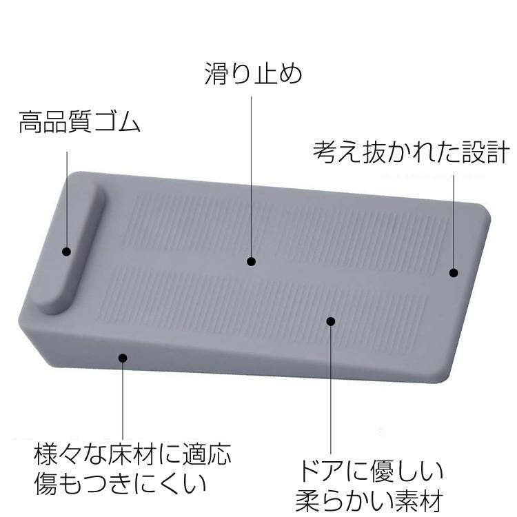 ドアストッパー 室内 ゴム 玄関ドア 高さ調整可能 重ね 日本郵便送料無料 T100 Doorstopper 2 Carvus 通販 Yahoo ショッピング