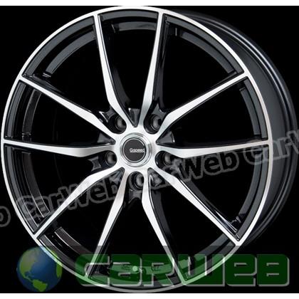 G.speed P02 (Gスピード P-02) メタリックブラックポリッシュ 18インチ 7.5J PCD:114.3 穴数:5 inset:38 HOT STUFF [ホイール単品4本セット]