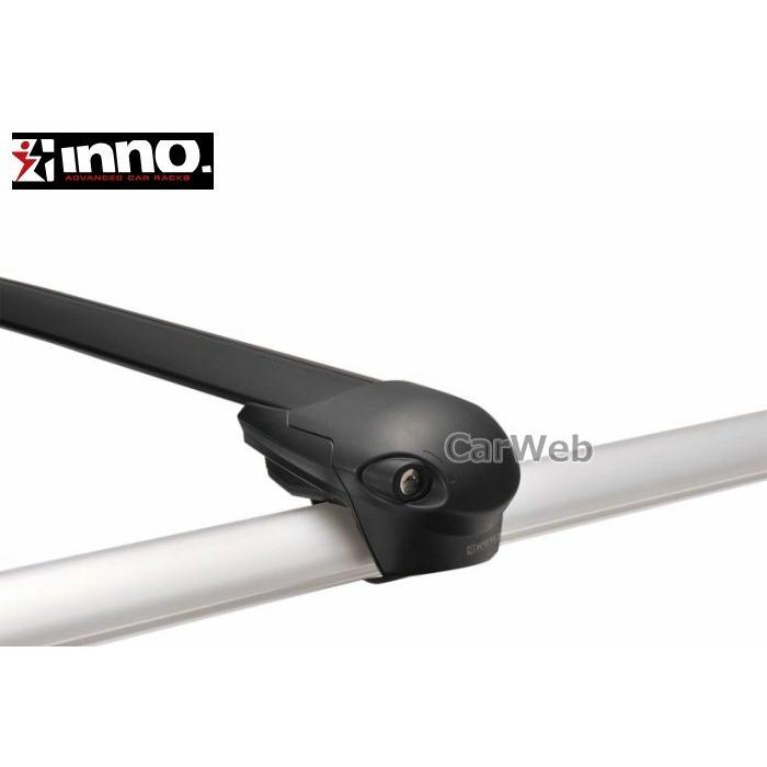 inno XS100 XB115/XB115(ブラック) スペーシア ルーフレール付 H29.12〜 MK53S エアロベース キャリアセット フラッシュタイプ Carmate inno