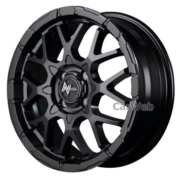 NITRO POWER M28 BULLET-KC (M28 バレット) 16インチ 6.0J PCD:100 穴数:4 inset:40 セミグロスブラック [ホイール1本単位]