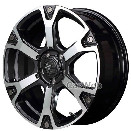 MID NITRO POWER WARHEAD S (ナイトロパワーウォーヘッドS) 18インチ 7.0J PCD:114.3 穴数:5 inset:42 ダークガンメタ+ミラーカット [ホイール4本セット]