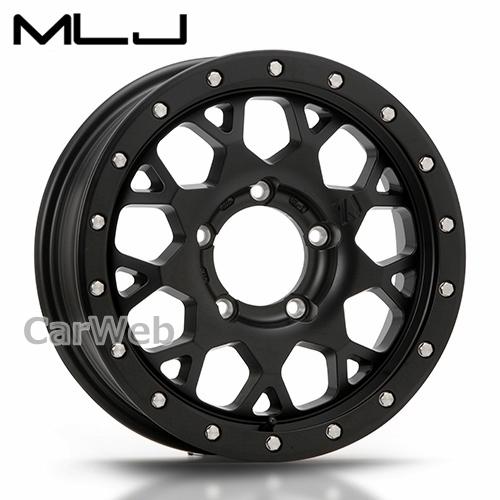 MLJ XTREME-J XJ04 16インチ 5.5J PCD:139.7 穴数:5 inset:-5 サテンブラック (エクストリーム J) [ホイール1本]