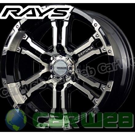 RAYS(レイズ) DAYTONA FDX 17インチ 6.5J PCD:139.7 穴数:6 inset:48 カラー:DC BK [ホイール単品4本セット]M