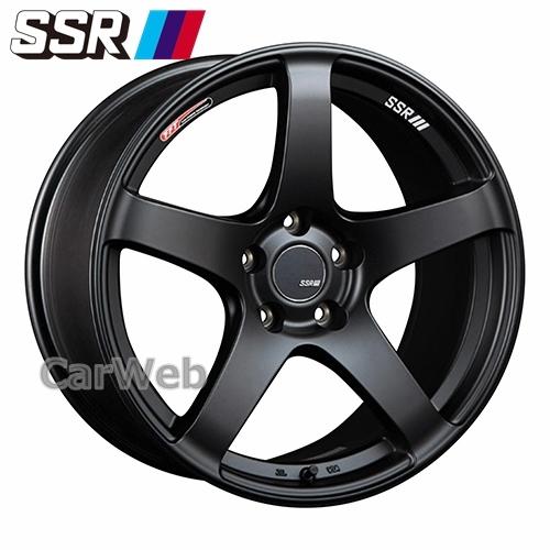 SSR GTV01 18インチ 9.5J PCD:114.3 穴数:5 inset:22 フラットブラック