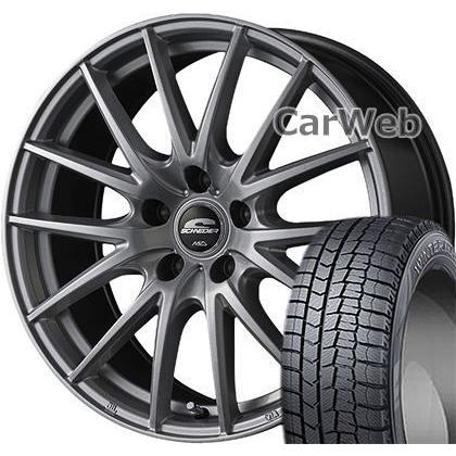 50 2号店 50 225 50r17 225 50r17 94q メタリックシルバー 17 7 0 スタッドレス ホイールセット Mid Sq27 Std19st カーウェブ 02 Maxx Schneider Dunlop 100 5h Sq27 Winter