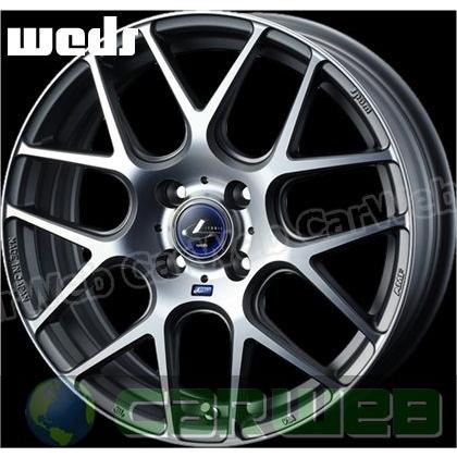 LEONIS NAVIA 06 (レオニス ナヴィア06) 16インチ 5.0J PCD:100 穴数:4 inset:45 マットガンメタマシニングカット Weds [ホイール単品4本セット]