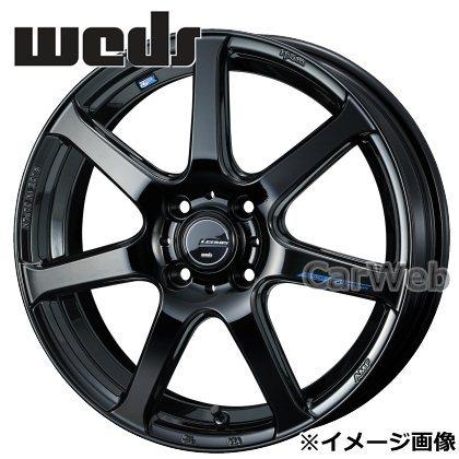 LEONIS NAVIA 07 16インチ 5.0J PCD:100 穴数:4 inset:45 プレミアムブラック (レオニス ナヴィア 07) Weds [ホイール4本セット]