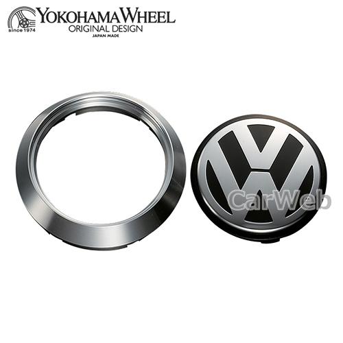 YOKOHAMA WHEEL V0887 ADVAN Racing センターキャップリング φ63 PCD100 Volkswagen