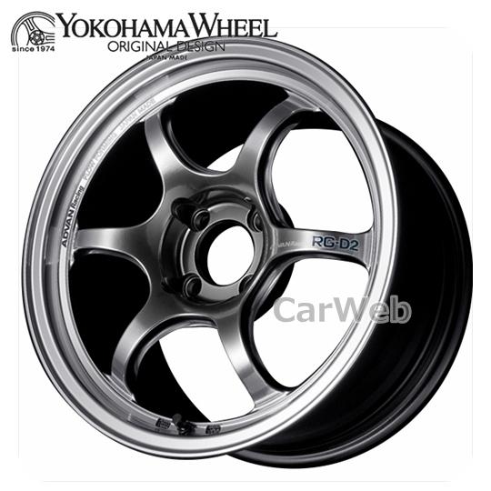 ADVAN Racing RG-D2 17インチ 7.5J PCD:114.3 穴数:5 inset:48 