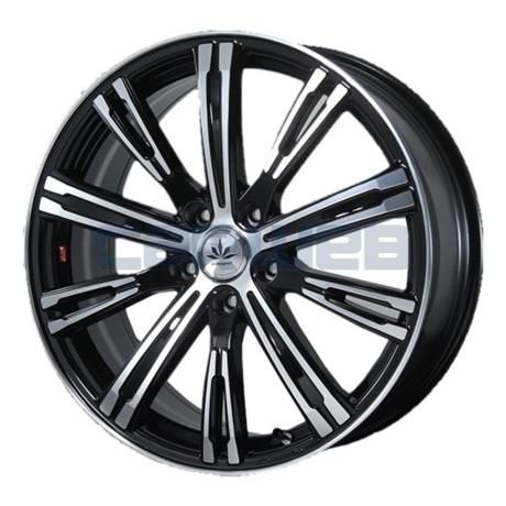 レビューで送料無料 ホイールのみ単品4本セット Blest Bahnsport Type 525 Bkp 16インチ 6 0j Pcd 100 穴数 5 インセット 45 お歳暮 Assinatura Ionline Pt