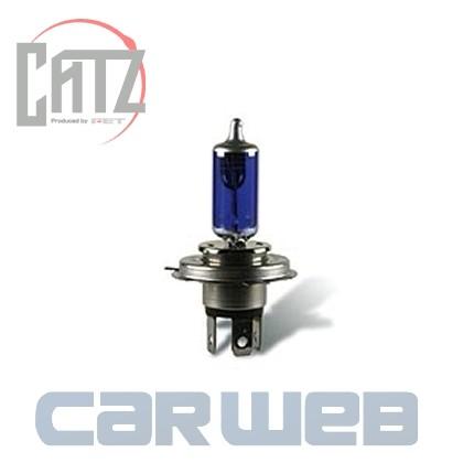 [CB447] CATZ ハロゲンバルブ アズーリホワイト 4700K H4｜carweb