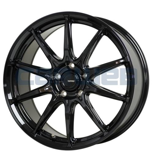 ホイールのみ単品4本セット] HOT STUFF / G.speed G05 (MBK) 18インチ