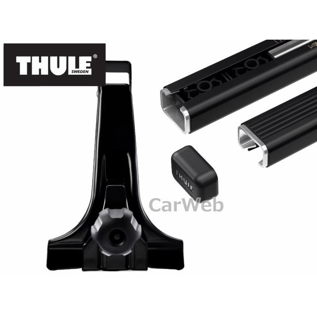 [952 7124] THULE トヨタ ライトエースバン スタンダードルーフ H8/10〜 CR42V,52V ベースキャリアセット 1台分｜carweb