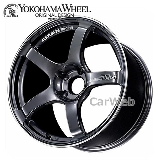 [ホイールのみ単品4本セット] ADVAN Racing TC-4 18インチ×7.5J PCD：114.3 穴数：5 インセット：48 GMR アドバン レーシング｜carweb