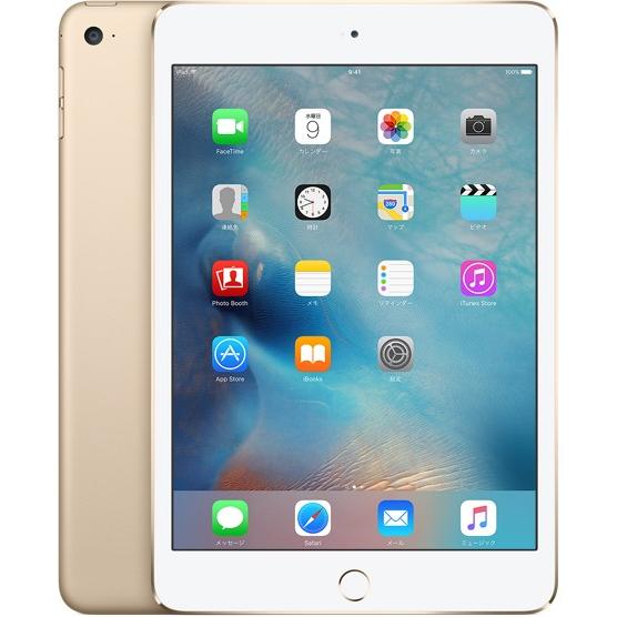 iPad mini4 128GB Wi-Fiモデル （ゴールド） Gold MK9Q2J/A apple 本体