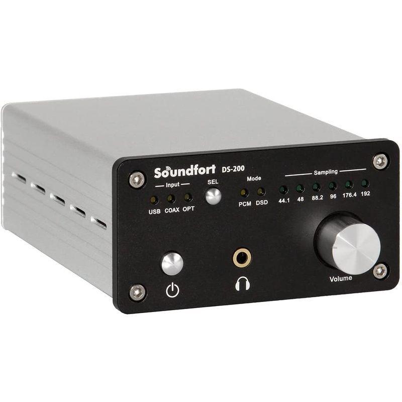 Soundfort DS-200: ハイパフォーマンスUSB DAC（32bit/192kHz， DSD5.6MHz対応多彩なデジタル入出 DS ハイパフォーマンスUSB DAC 32bit/192kHz， DSD5 6MHz対応多彩なデジタル入出