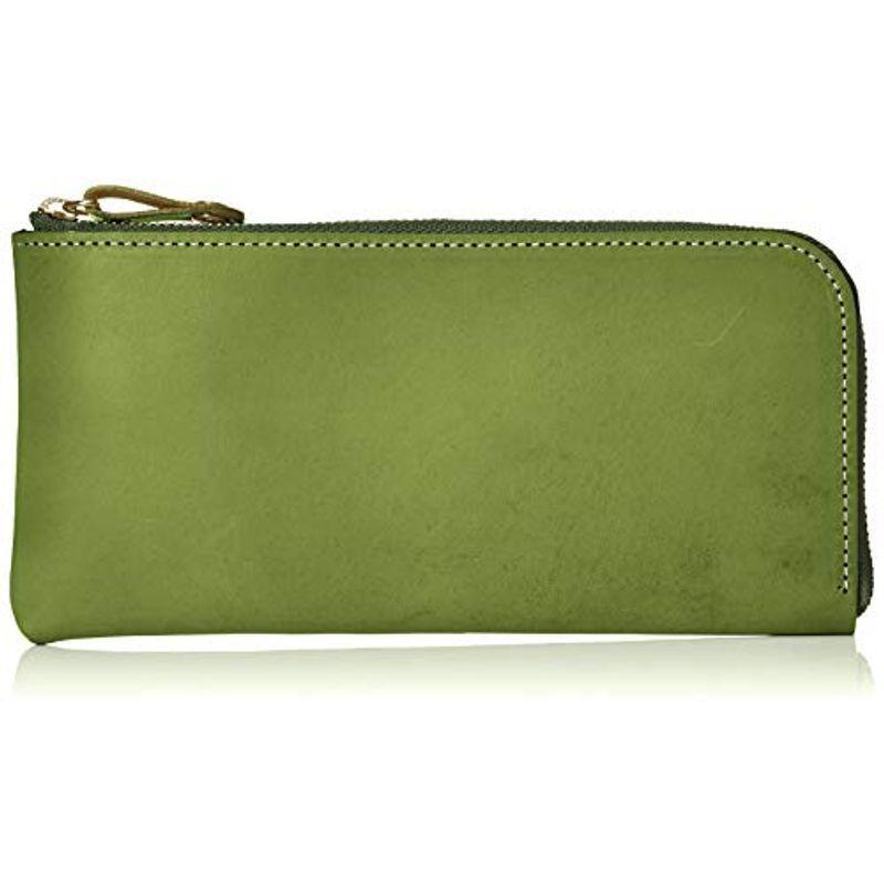 フレール L字ファスナー長財布 FR011GN グリーン