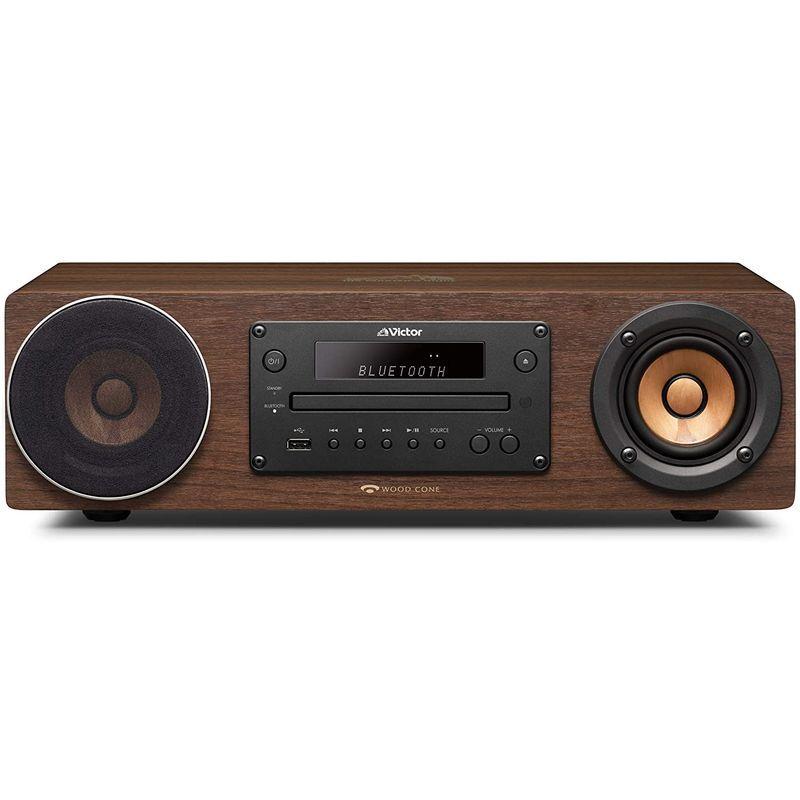 最新 Victor EX-D6 ウッドコーンシリーズ 一体型オールインワンシステム ハイレゾ音源再生 Bluetooth対応 【QGW8208181353】(28757円)