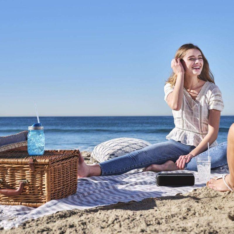 ソニー ワイヤレスポータブルスピーカー SRS-XB22 : 防水 / 防塵 / 防錆 / Bluetooth / 重低音モデル / マイク ワイヤレスポータブルスピーカー SRS XB22 防水 防塵 防錆 Bluetooth 重低音モデル マイク