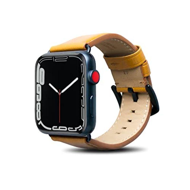 Alto ハンドメイド プレミアム イタリアンレザーベルト Apple Watch 44 mm 42 mm用 Circumference