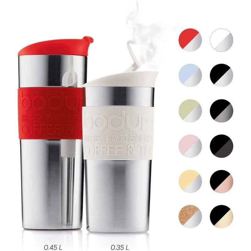 BODUM ボダム TRAVEL MUG トラベルマグ ステンレス製 350ml ガンメタリック 正規品 11068380S