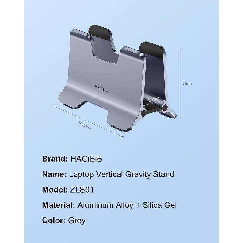 手数料安い HAGiBiS GravityStand 重力式 縦置きスタンド デスクトップ 重力ロックホルダー アルミニウムドック スペース節約  Mac - ford-tools.co.za