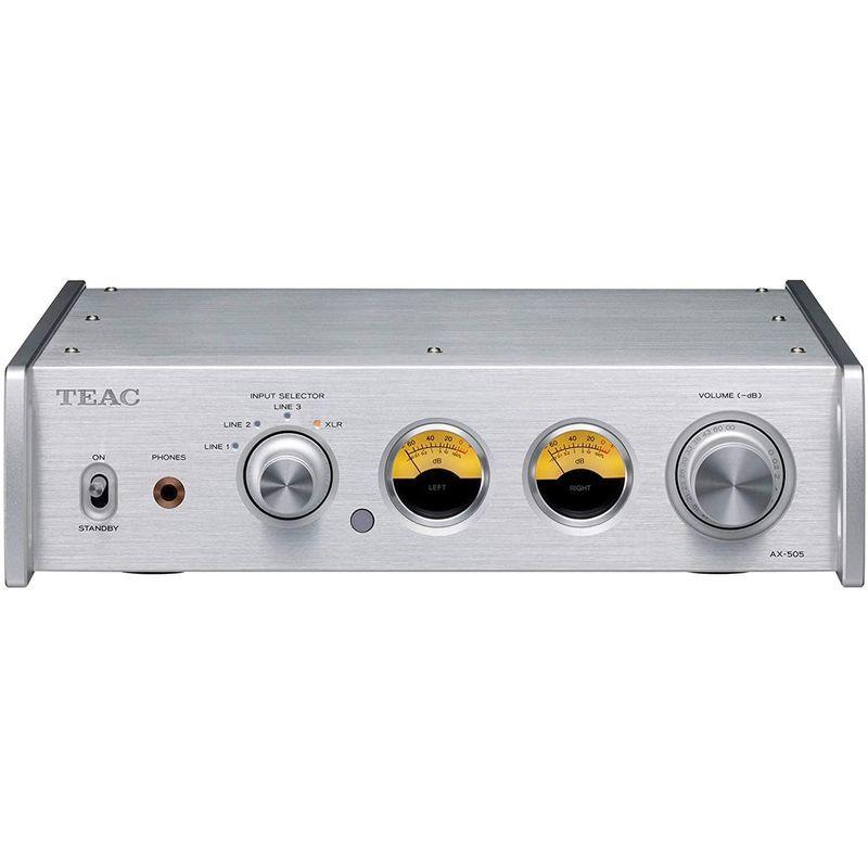 TEAC プリメインアンプ XLRバランス入力搭載 シルバー AX-505-S