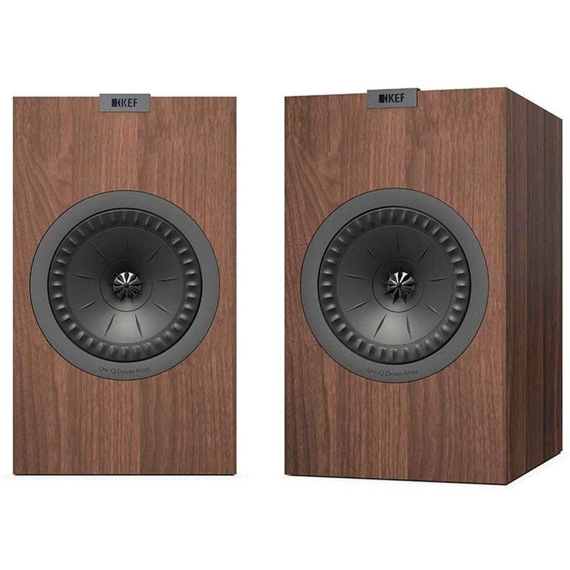 KEF Q150 ブックシェルフスピーカー (1対、ウォールナット)     商品情報    【商品名】　KEF Q150 ブックシェルフスピーカー (1対、ウォールナット) 【サイズ】　高さ : 40.89 cm　横幅 : 43.94 cm　奥行 : 5