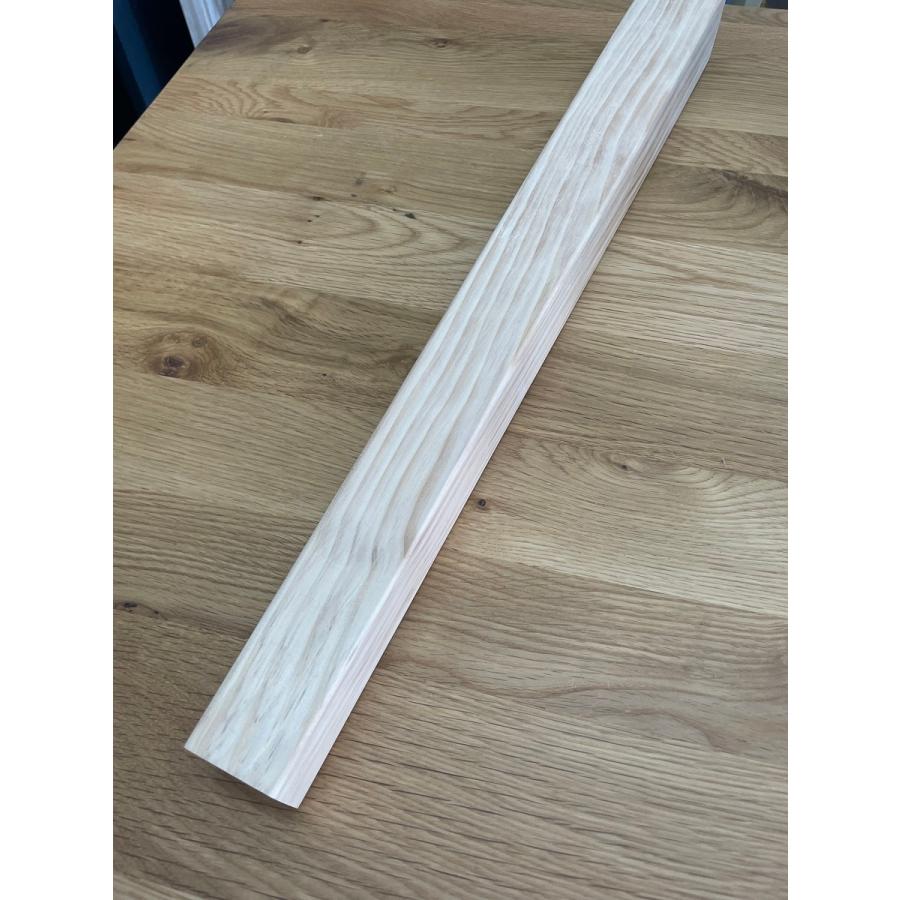 【在庫処分品】テーブル脚　角脚 テーパー加工 600mm×60角 4本1組 テーブル脚 テーブル用脚 DIY 脚のみ パーツ 木製角脚 テーパー加工