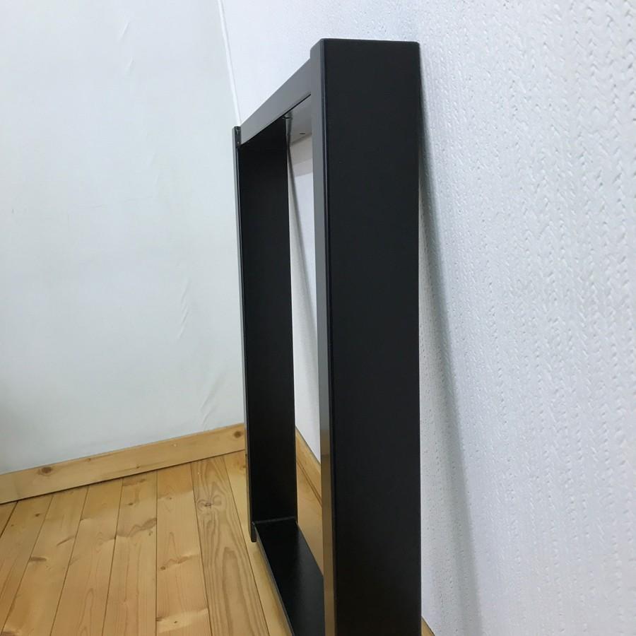 テーブル脚 テーブル用脚 DIY 脚のみ パーツ ロ型 スチール脚