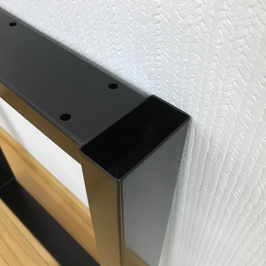 テーブル脚 テーブル用脚 DIY 脚のみ パーツ ロ型 スチール脚
