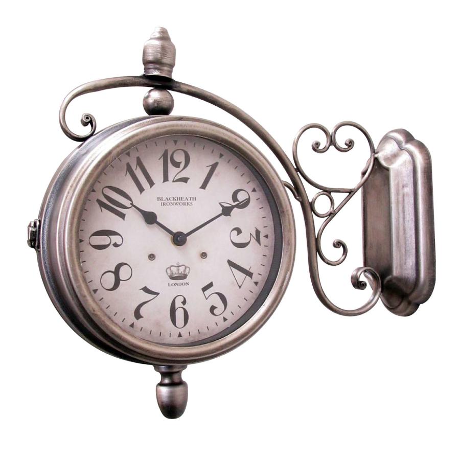 壁掛け時計 レトロ 掛け時計 おしゃれ 両面 インテリア時計 壁付け ヴィンテージ ならショッピング ランキングや口コミも豊富なネット通販 更にお得なpaypay残高も スマホアプリも充実で毎日どこからでも気になる商品をその場でお求めいただけます 家具