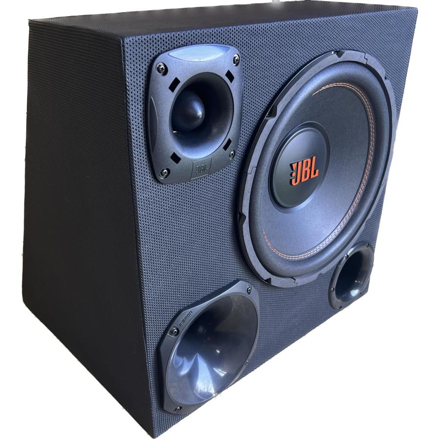 JBL バスレフ 3WAY ボックス トランクオーディオ 外向き 