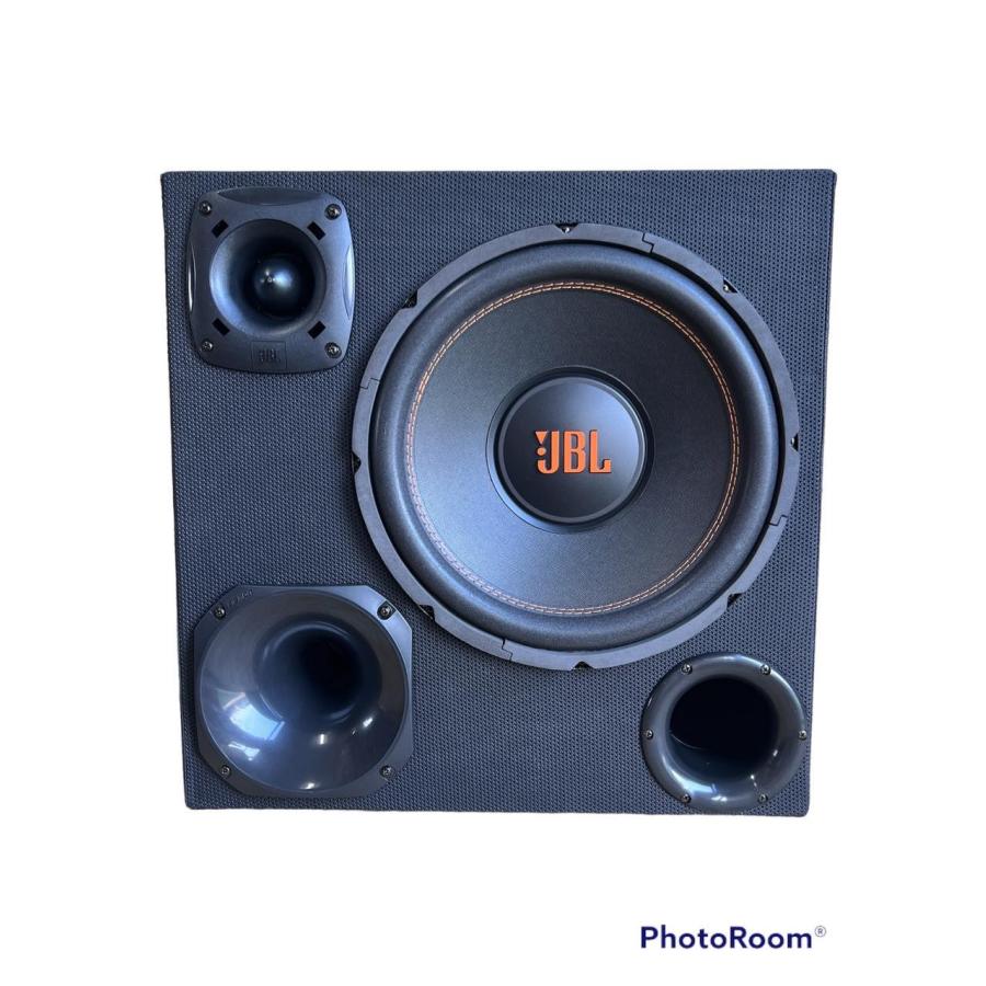 2個セットJBL サブウーファー 12インチウーハーボックス3WAY 外向き　カーオーディオ｜casadosom｜04