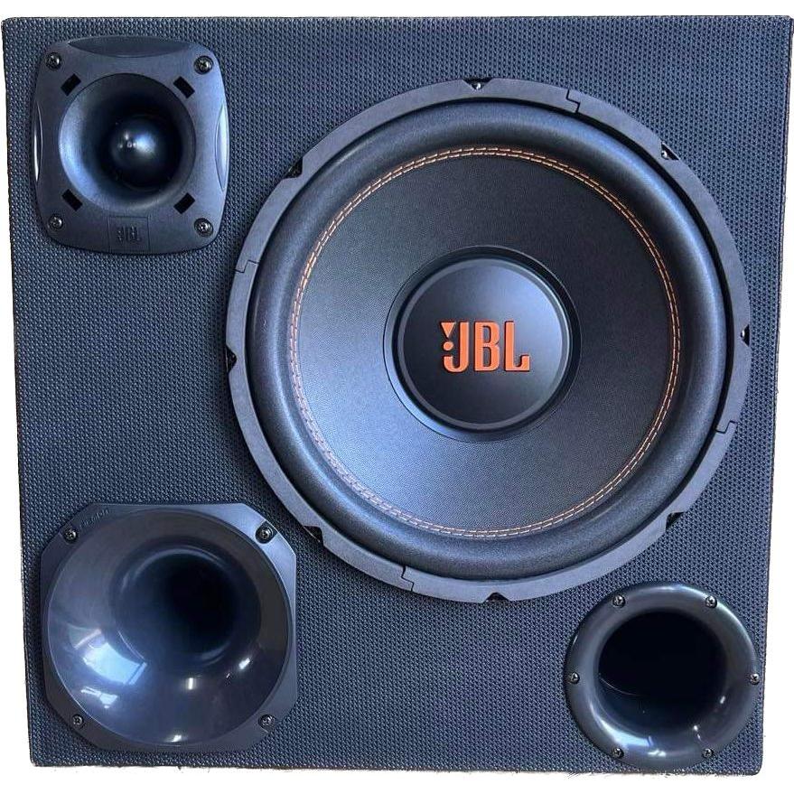 2個セットJBL サブウーファー 12インチウーハーボックス3WAY 外向き　カーオーディオ｜casadosom｜03