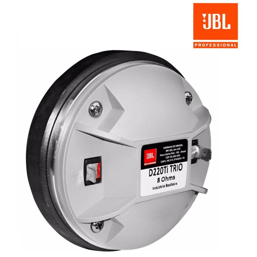 JBL D220Ti TRIO ドライバー チタニウム 180W 8Ω : Casa Do Som JBL D220Ti TRIO ドライバー チタニウム 180W 8Ω : Casa Do Som