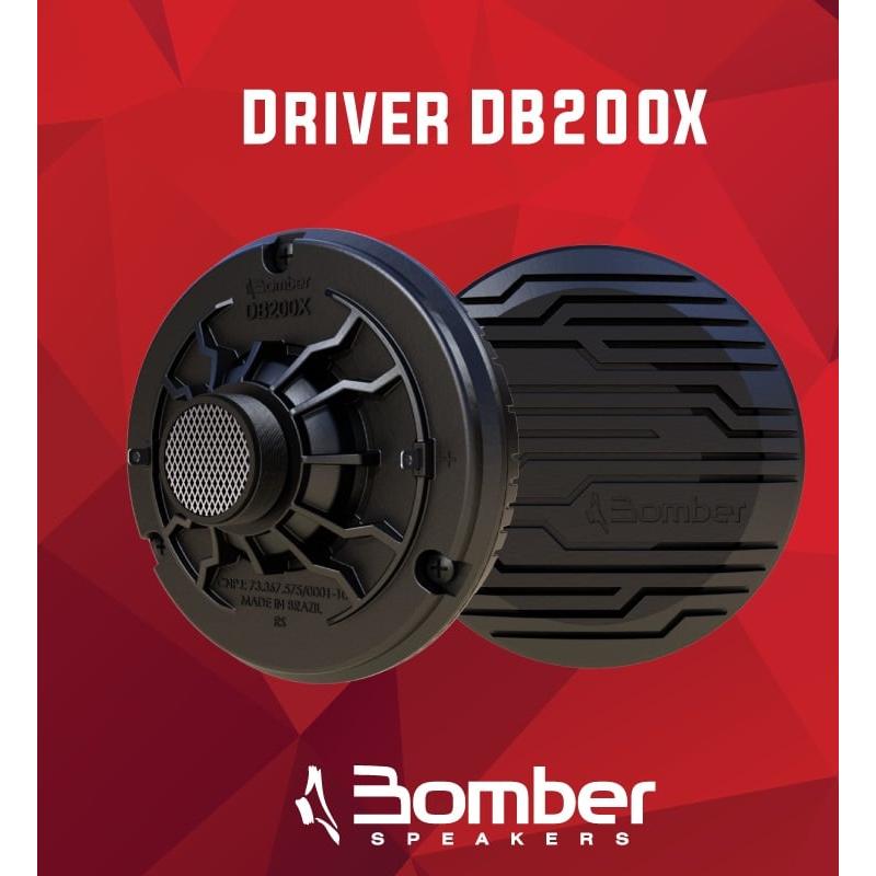 ペアBomber DB200x ドライバー 1インチ ８Ω 150W ペアBomber DB200x ドライバー 1インチ 8Ω 150W カーオーディオ カー