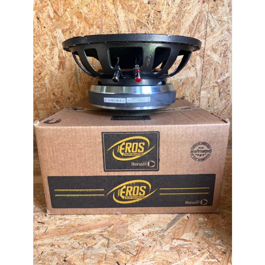 1発 EROS E-12 MB2.2K パワースピーカー12インチ 外向きカー 1発 EROS E-12 MB2.2K パワースピーカー12インチ 外向きカー
